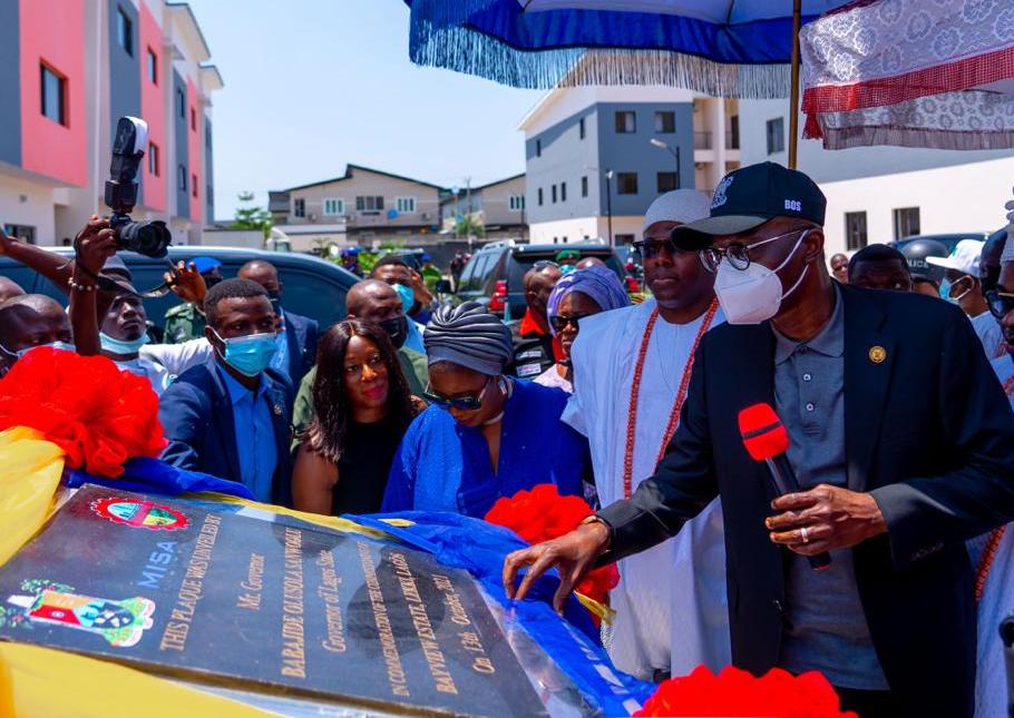 SANWO-OLU COMMISSIONS 100-UNIT HOUSING PROJECT IN LEKKI